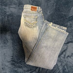 Stylish Light Blue Boot Cut Jeans